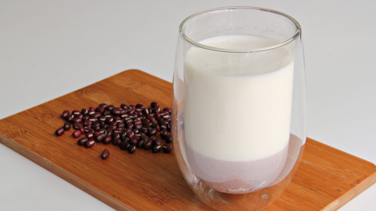 Milk with Red Bean YouTube