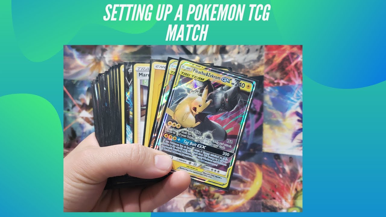 Setting Up a Pokemon Trading Game Match