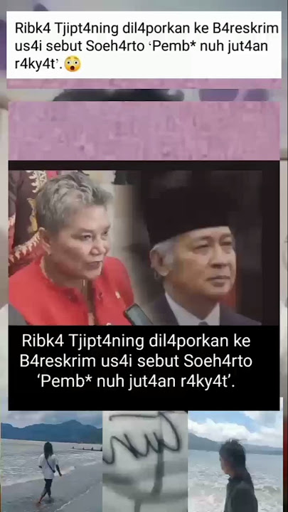 ribka di laporkan usai sebut soeharto PE bvnvh juta an raky4t #kabarindonesiaterkini #kabarterbaru