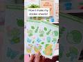 How I Make My Sticker Sheets! ✨ Silhouette Cameo 4 Tutorial #stickersheets #kawaiiart