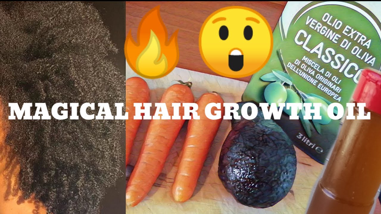 DIY HOW TO MAKE CARROT AND AVOCADO OIL FOR THICKER HAIR VOLUME YouTube