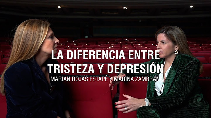 La diferencia entre tristeza y depresión | Marian Rojas Estapé