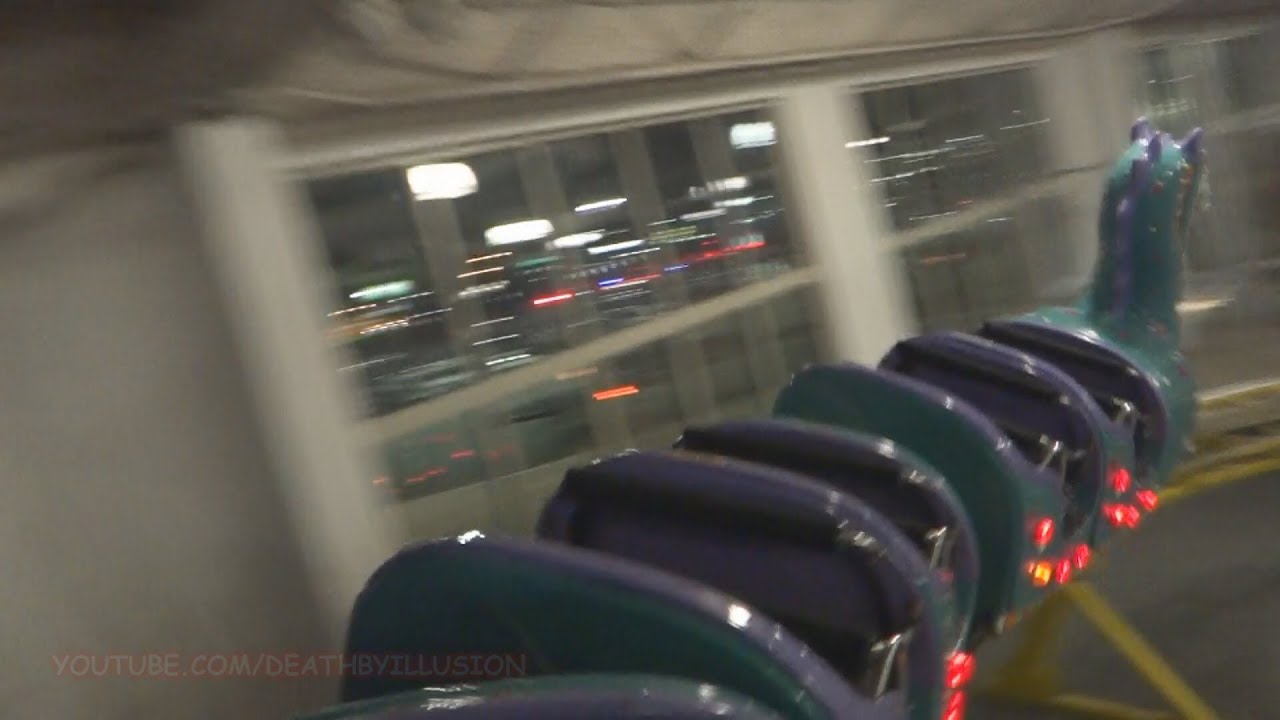 dragon coaster on ride back seat hd hollywood hollywood connection utah