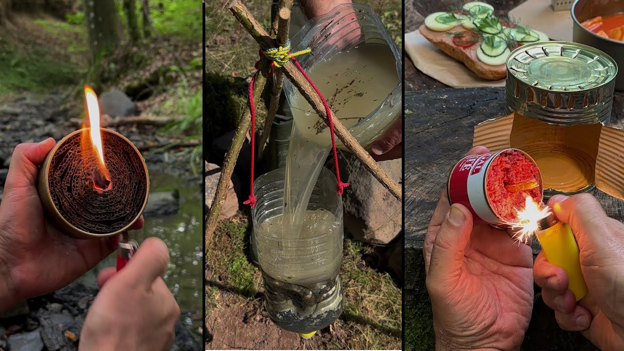 👉 21 Genius Outdoor Survival Hacks That Could Save Your Day! #camping #outdoors