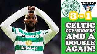 CELTIC 3 Dunfermline 1: A Double For CELTIC: A Great Season In The End!!