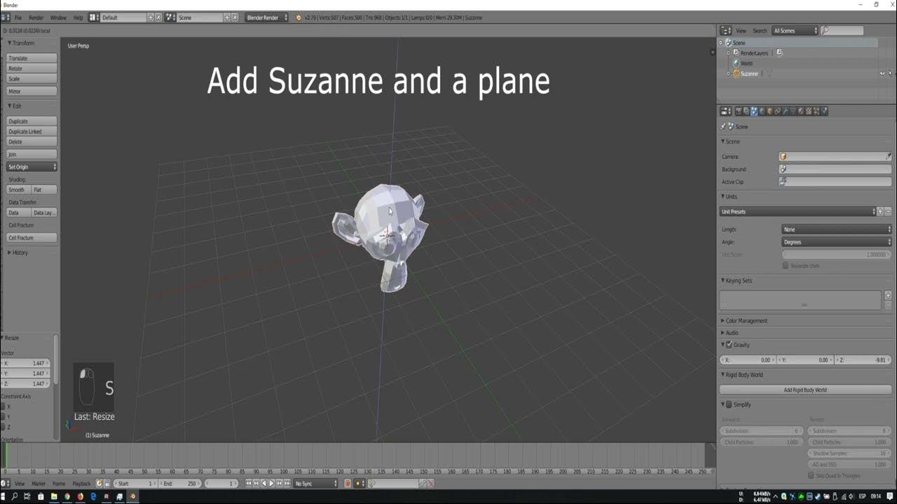 Physics simulations from blender to unity tutorial youtube