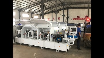 AUTOMATIC EDGE BANDING MACHINE WITH CORNER TRIMMING MFB465F