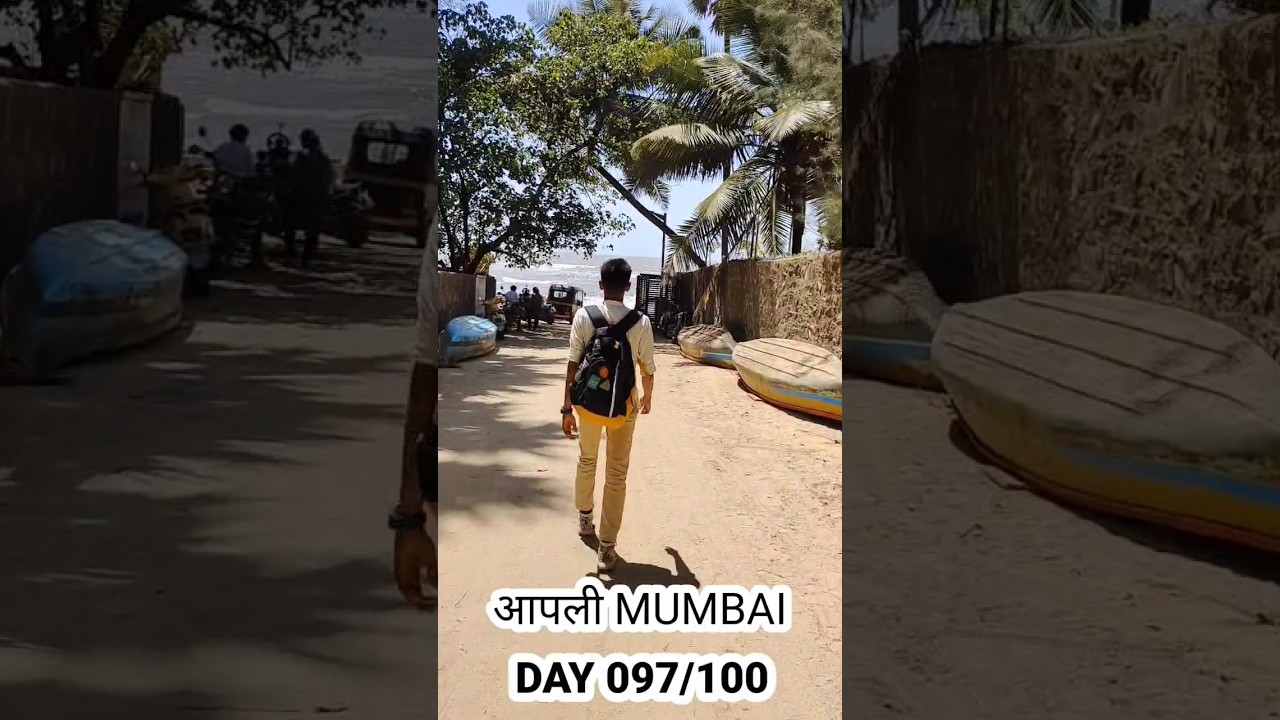 DAY 97 | Best Beach For Couples Manori Beach #100daysofआपलीmumbai #manori #beach