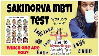 Sakinorva MBTI Personality Test✨| Which one are you??| Myers-Briggs personality types| Charlie Bob