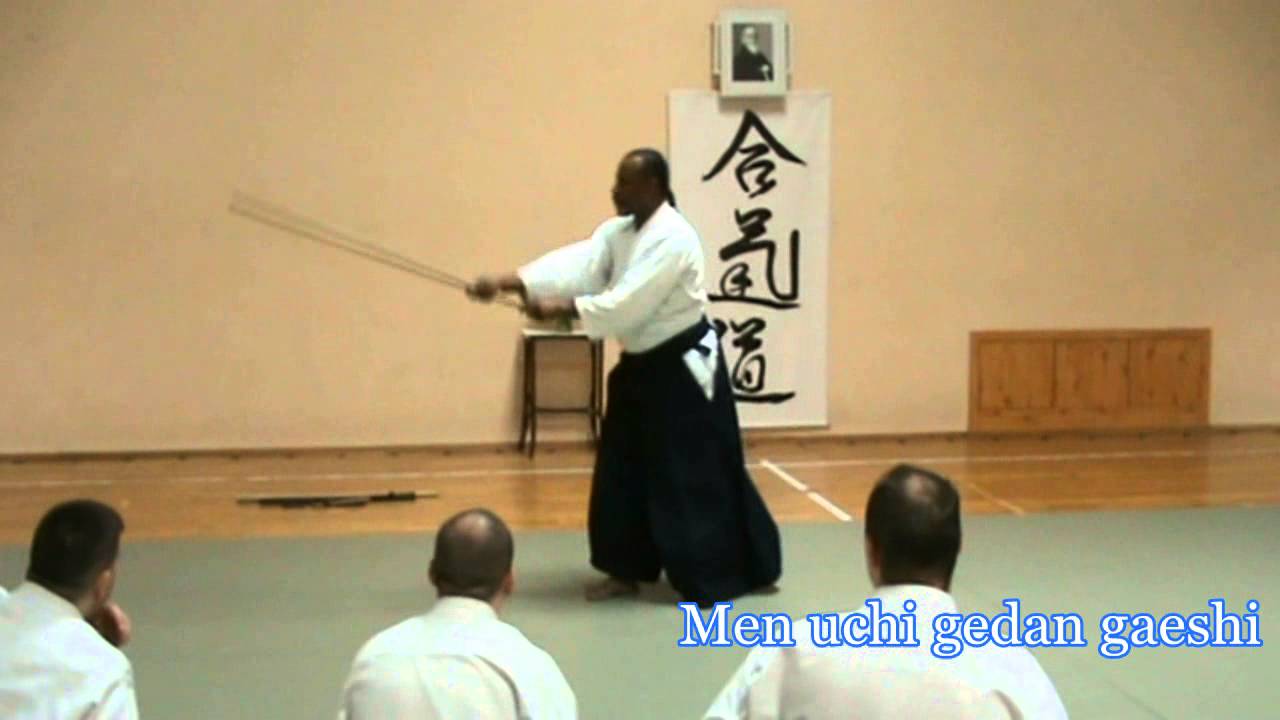 Donovan Waite 7th dan Aikikai Shihan in Sopron - Jo Suburi