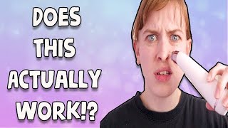 I TRIED USING A BLACKHEAD VACUUM SUCTION MACHINE! | ItsBecky
