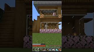 Noob vs Pro vs Hacker in mincraft building #shorts #minecraft #noobvsprovshacker