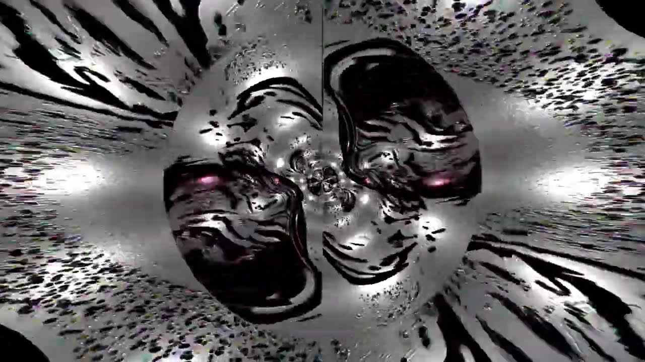 Neon Graveyard | Retro-Futuristic AI Synth Track + Custom Audio-Reactive Visuals