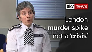 London murder spike not a 'crisis'
