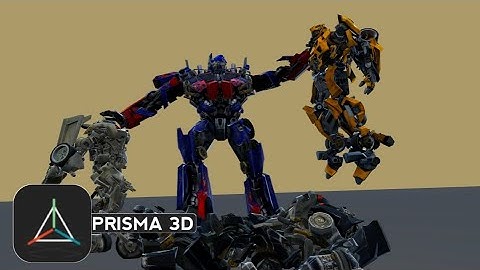 transformers animation [prisma 3d]