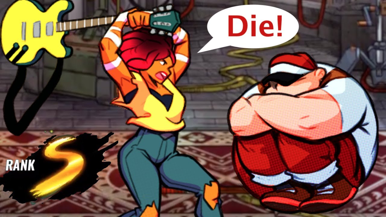 Streets of Rage 4 Cherry S-RANK MANIA Y Island! SOR4 New Patch Update Tips Combos & Boss Gameplay