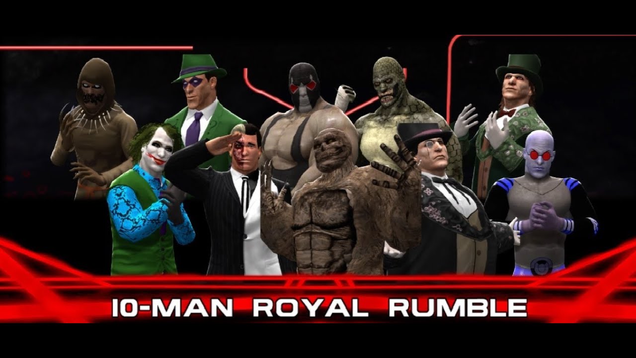 WWE 2K14 - Batman Villains Royal Rumble