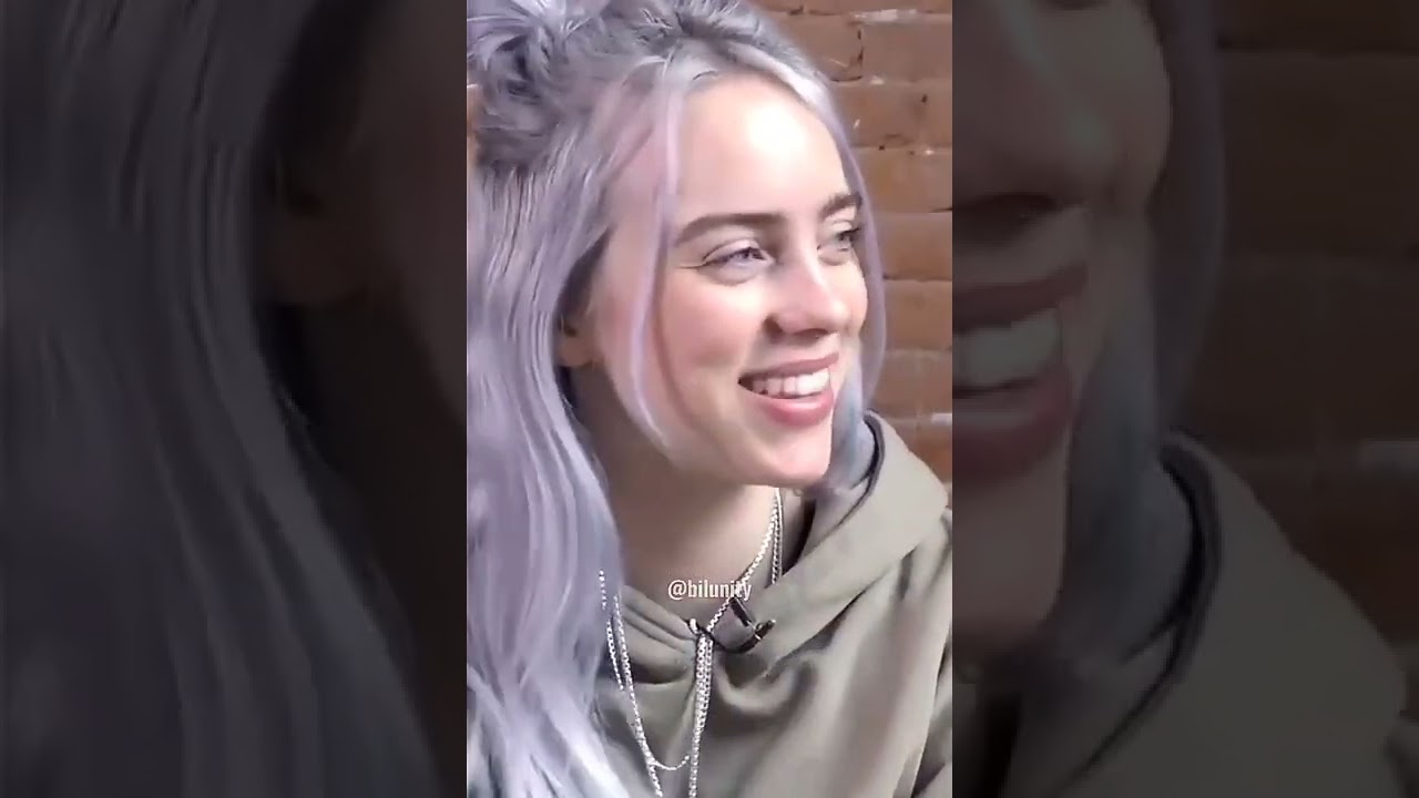 Billie Eilish glow up from kid to adult tiktok bilunity 