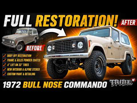 Classic Jeep Restoration: 1972 Commando Build