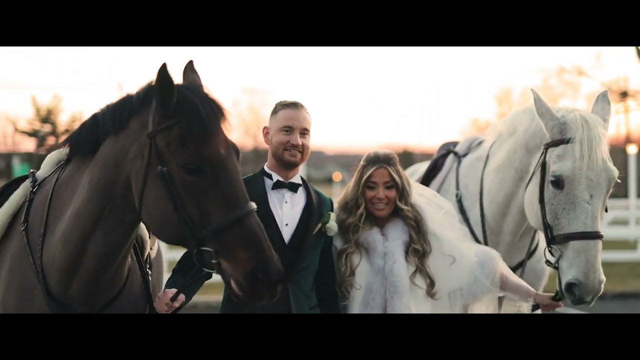 Kayla and Dan's Modern Farmhouse Teaser Wedding Video from Clark, New Jersey