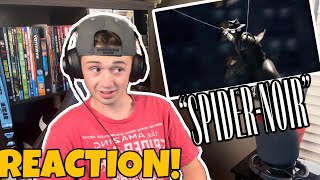 “Spider-Noir” (2026) | Authentic Black & White | Teaser Trailer REACTION!