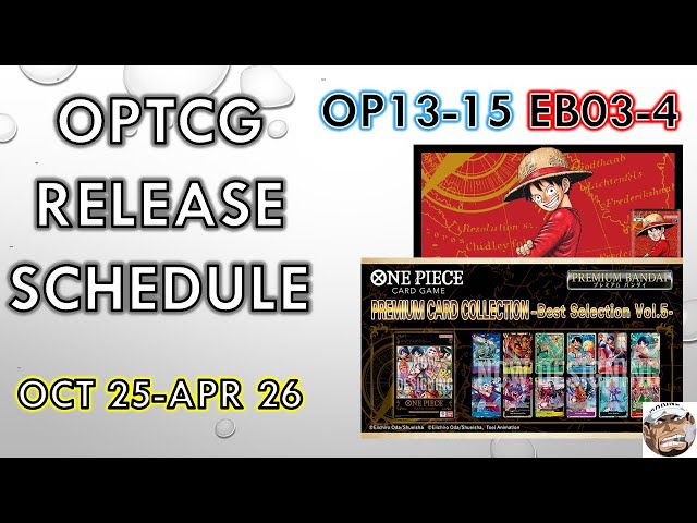 one piece card game release schedule One Piece Card Game main image 1