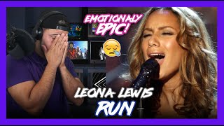 First Time Reaction Leona Lewis RUN Live (THIS GOT ME!) | Dereck Reacts