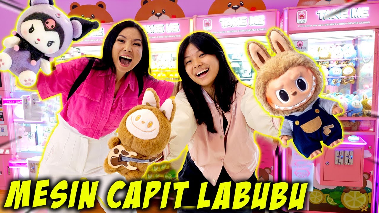 DUEL MESIN CAPIT BONEKA LABUBU & KUROMI !