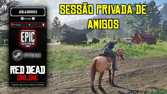 Red Dead Online - Como encontrar e jogar com os teus amigos