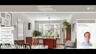 Te Koop Rontgenstraat 76, Hilversum - Hoekstra En Van Eck Makelaars - Méér Makelaar