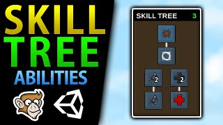 Simple Skill Tree in Unity (Unlock Abilities, Talents)