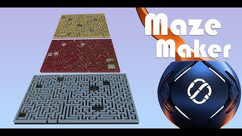 Making mazes in Blender, so easy a beginner can do it!