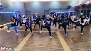 VIBRA -DONMIGUELO X NFASIS | ZUMBA | DANCE FITNESS | CHOREO YULI UV & DITA | EDITA FEBRIANA