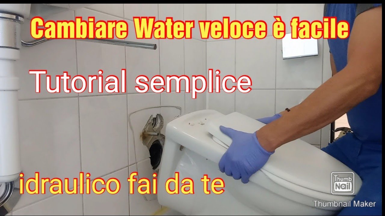 Come cambiare vaso sospeso/tutorial semplice