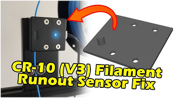 How To FIX your CR-10 (V3) Filament Sensor