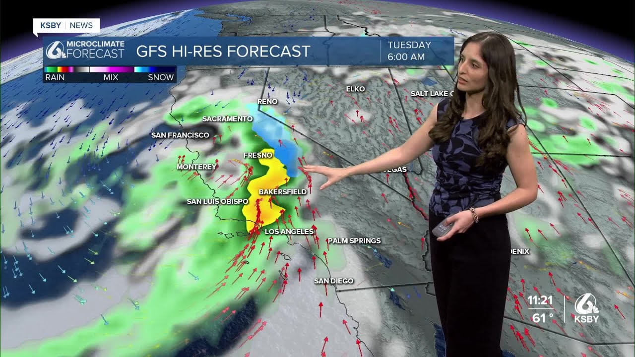 A windy and pleasant weekend, with heavy rain in store for next week ...