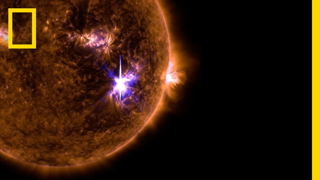 Sun Blasts Out Biggest Solar Flare in Decade
