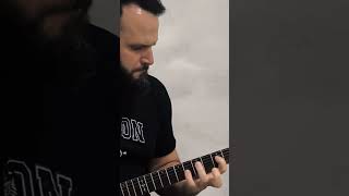 Diego Tauchert playing guitar intro of Marigold (Periphery) #metal #rock #music #metalhead #guitar