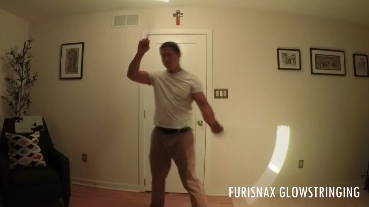 My wife bought me Zebra Poi for Christmas!