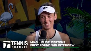 Elise Mertens: 2023 Miami Open Win Interview