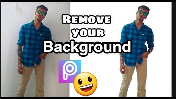 How to remove Background of your pic 🤔||PICSART||