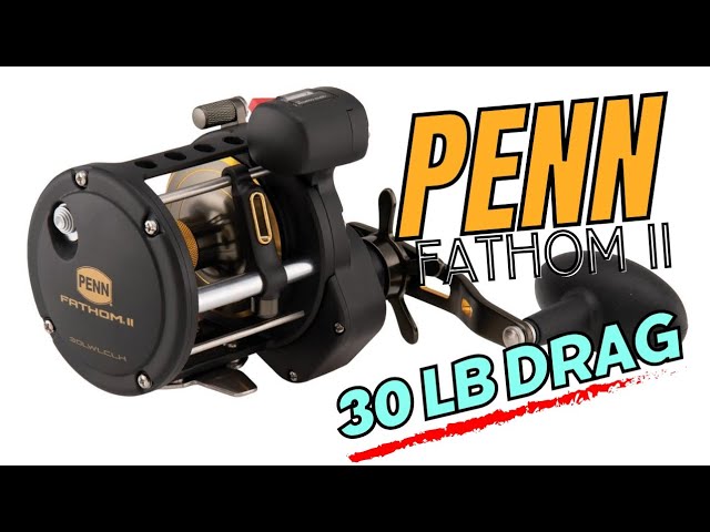 Unboxing Penn Fathom II 30lb Drag with line counter 