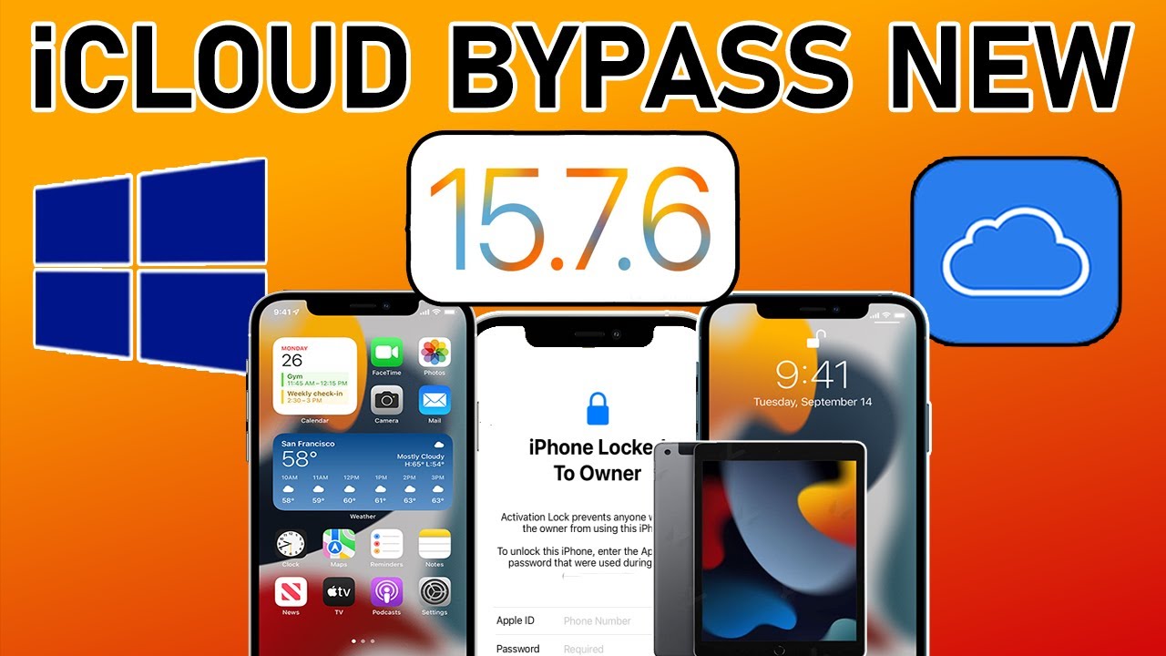  fix icloud bypass windows on ios 15 7 6 16 unlock icloud activation