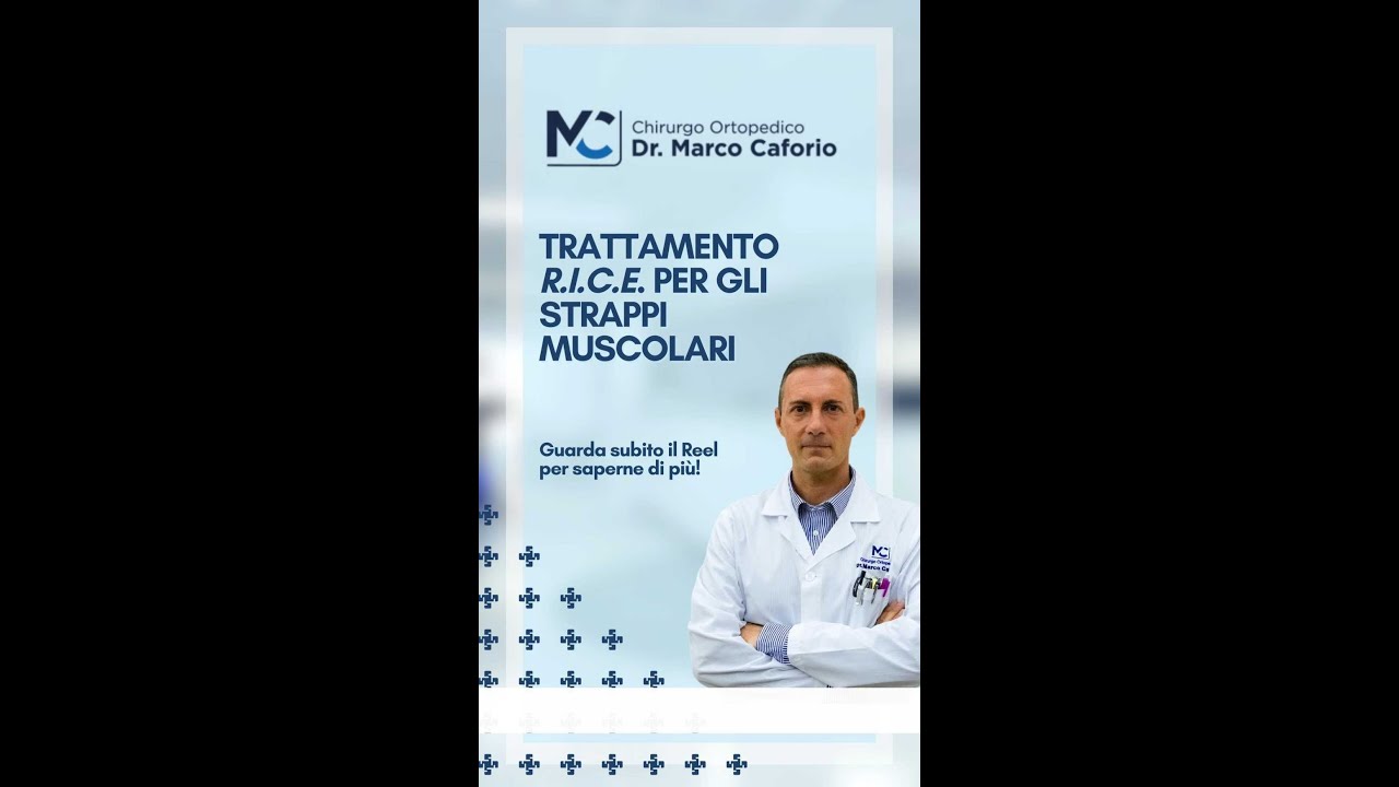 Trattamento R.I.C.E. per gli Strappi Muscolari