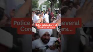 Rahul, Priyanka take their protest to PM Modi's residence