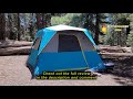 Review EVER ADVANCED 6 Person Camping Tent, Blackout Design Tent for Camping Instant Cabin Tents for
