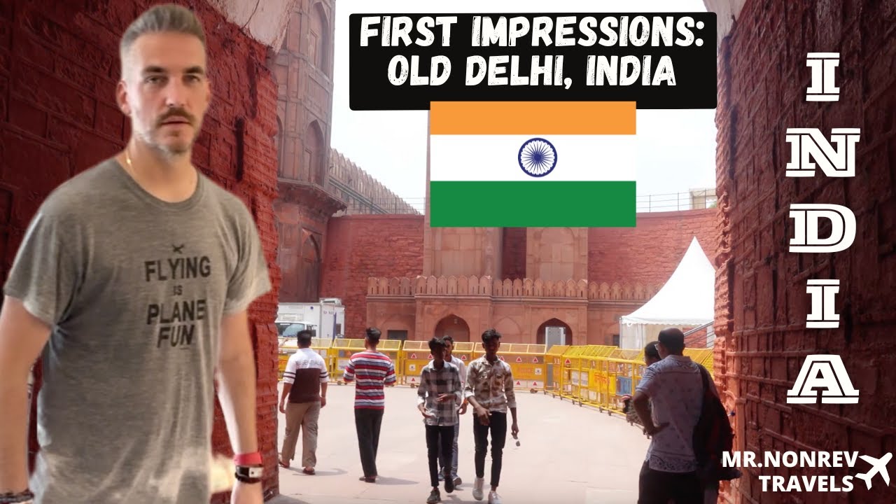 INDIA is THAT HOT AND HUMID! Exploring Red Fort & Chandni Chowk 🥵🇮🇳