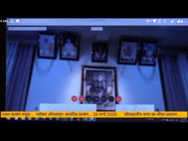 29th March 2020... Morning Meeting... Daily Global Live Telecast ...Ramashram Satsang Mathura...