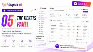 upsis AI Academy | 05 The Tickets panel