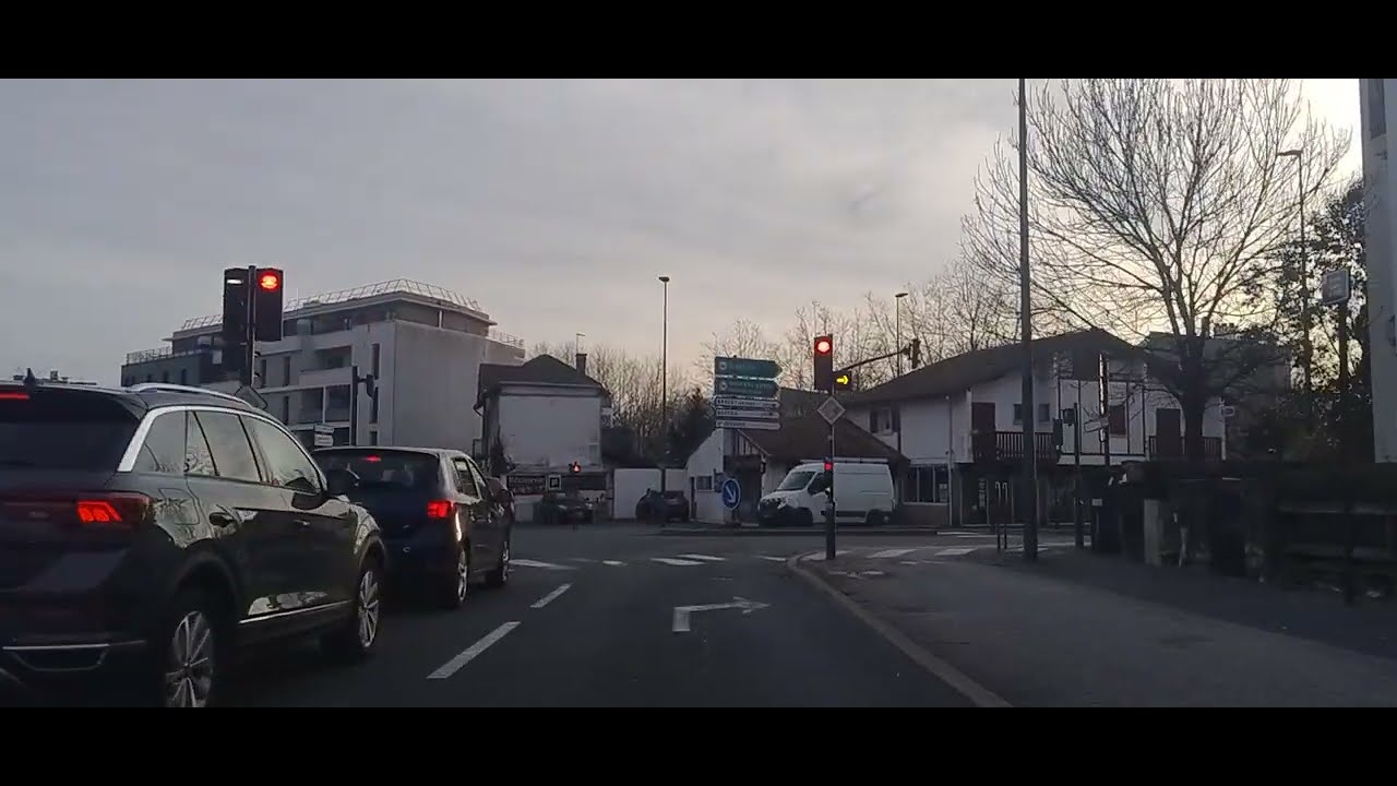 Driving sunset Labenne, Ondres, Tarnos (France)